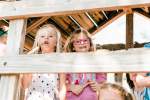 Little Girls in Treehouse
